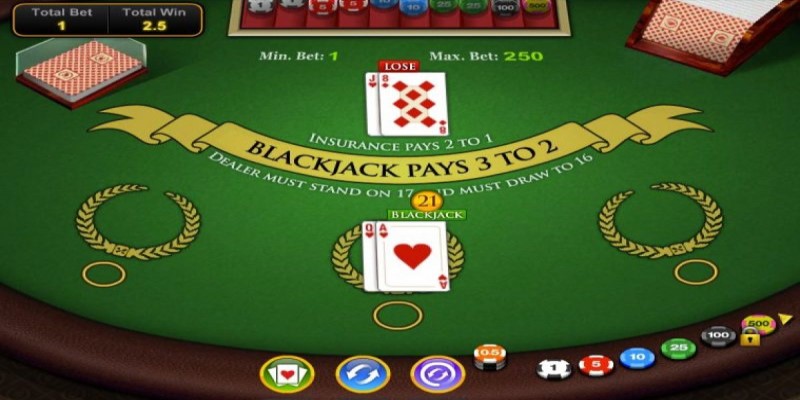 Chơi Blackjack WIN55 nhận nhiều khuyến mãi hot