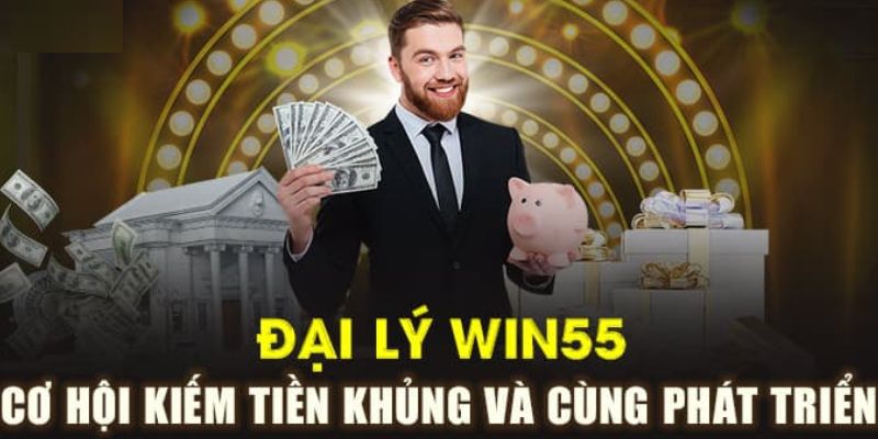 Mức hoa hồng hấp dẫn khi làm đại lý của thương hiệu Win55